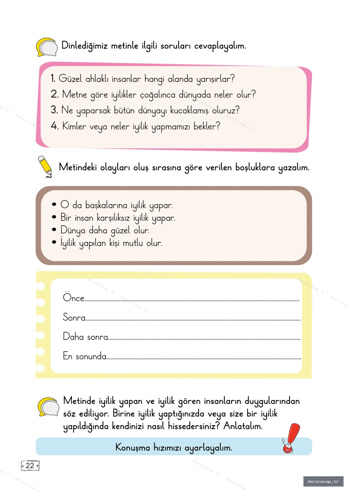 Sayfa 22 etkinliği