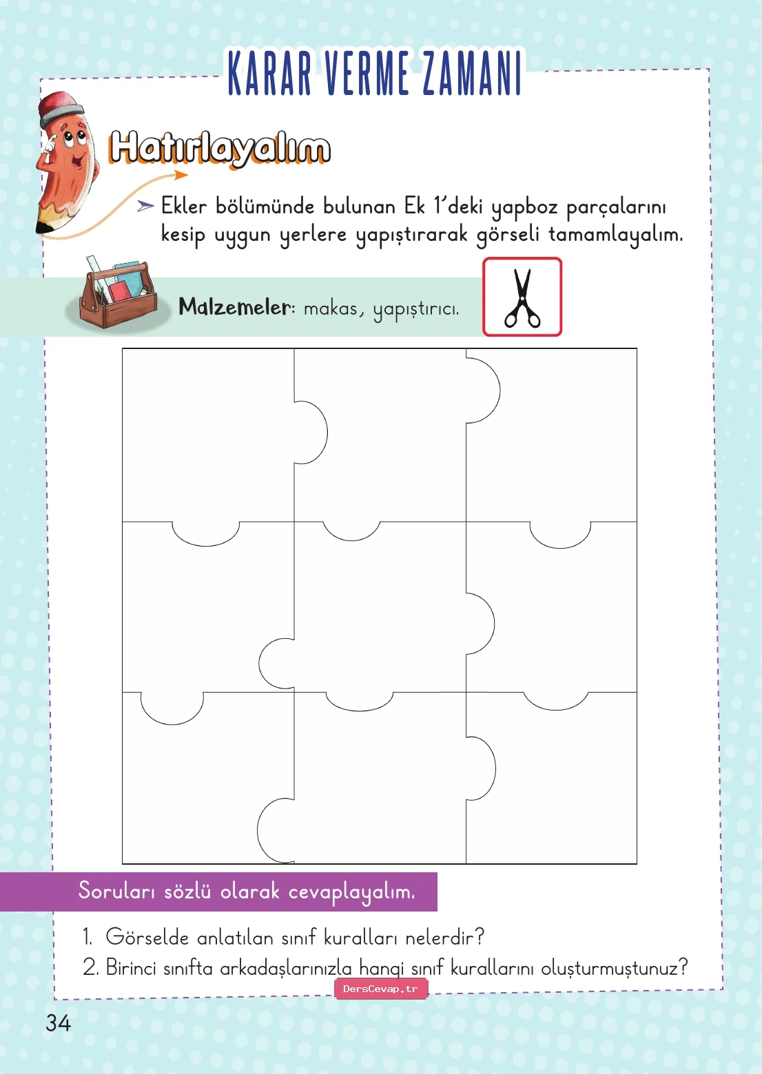 Sayfa 34 etkinliği